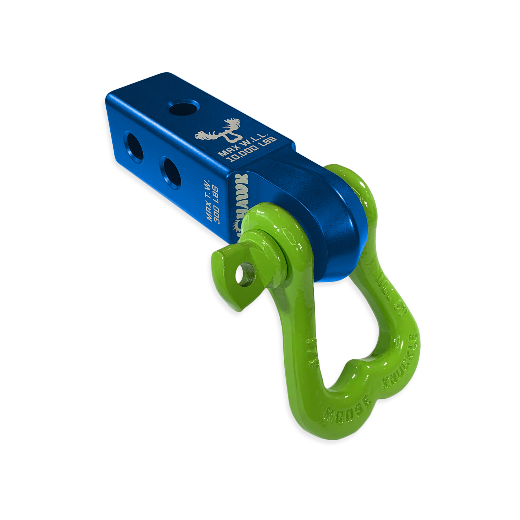 Photo of XL 3/4 Shackle and Mohawk 2.0 Receiver Combo by Forward Notion, LLC - Premium Recovery Gear for UTVs / Side by Sides