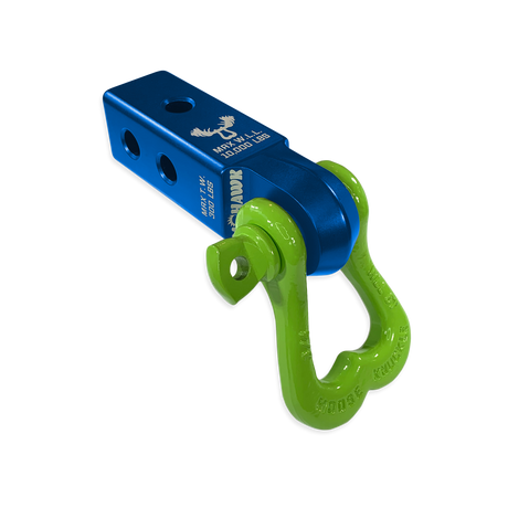 Photo of XL 3/4 Shackle and Mohawk 2.0 Receiver Combo by Forward Notion, LLC - Premium Recovery Gear for UTVs / Side by Sides