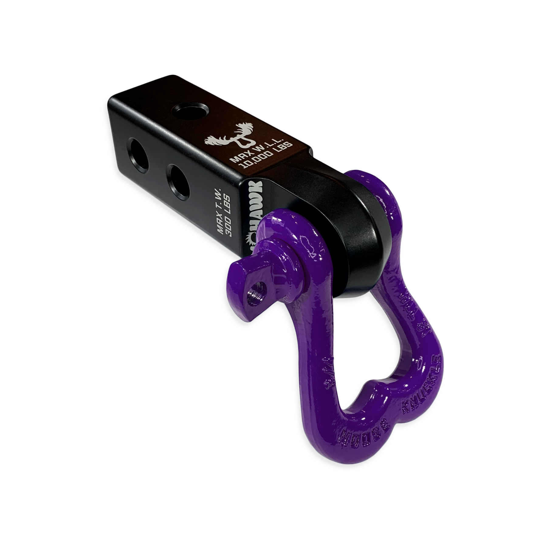 Photo of XL 3/4 Shackle and Mohawk 2.0 Receiver Combo by Forward Notion, LLC - Premium Recovery Gear for UTVs / Side by Sides