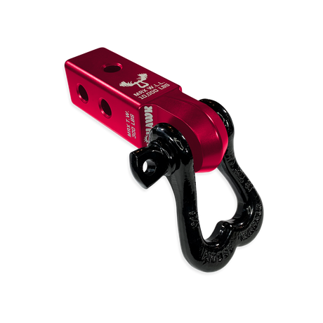 Photo of XL 3/4 Shackle and Mohawk 2.0 Receiver Combo by Forward Notion, LLC - Premium Recovery Gear for UTVs / Side by Sides