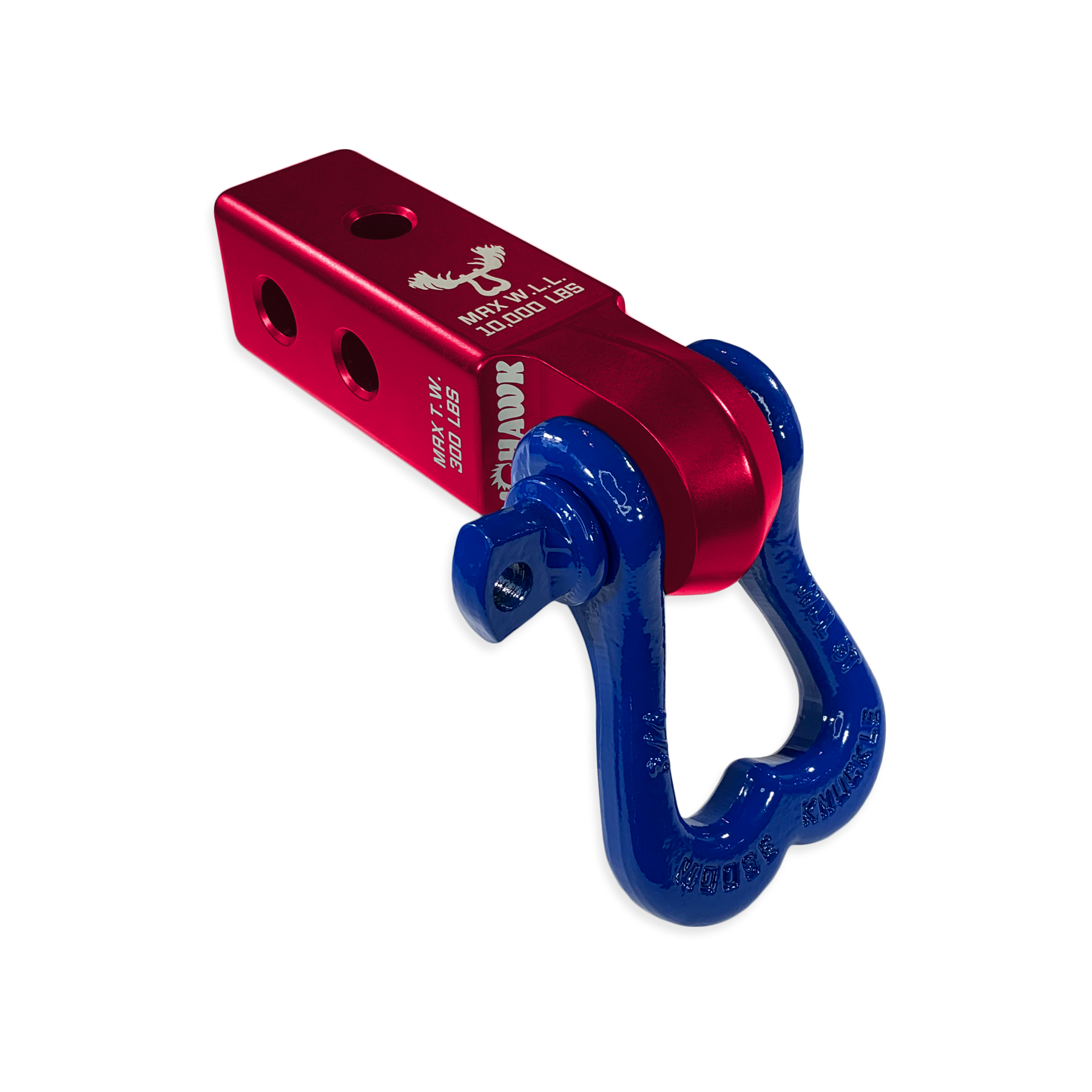 Photo of XL 3/4 Shackle and Mohawk 2.0 Receiver Combo by Forward Notion, LLC - Premium Recovery Gear for UTVs / Side by Sides