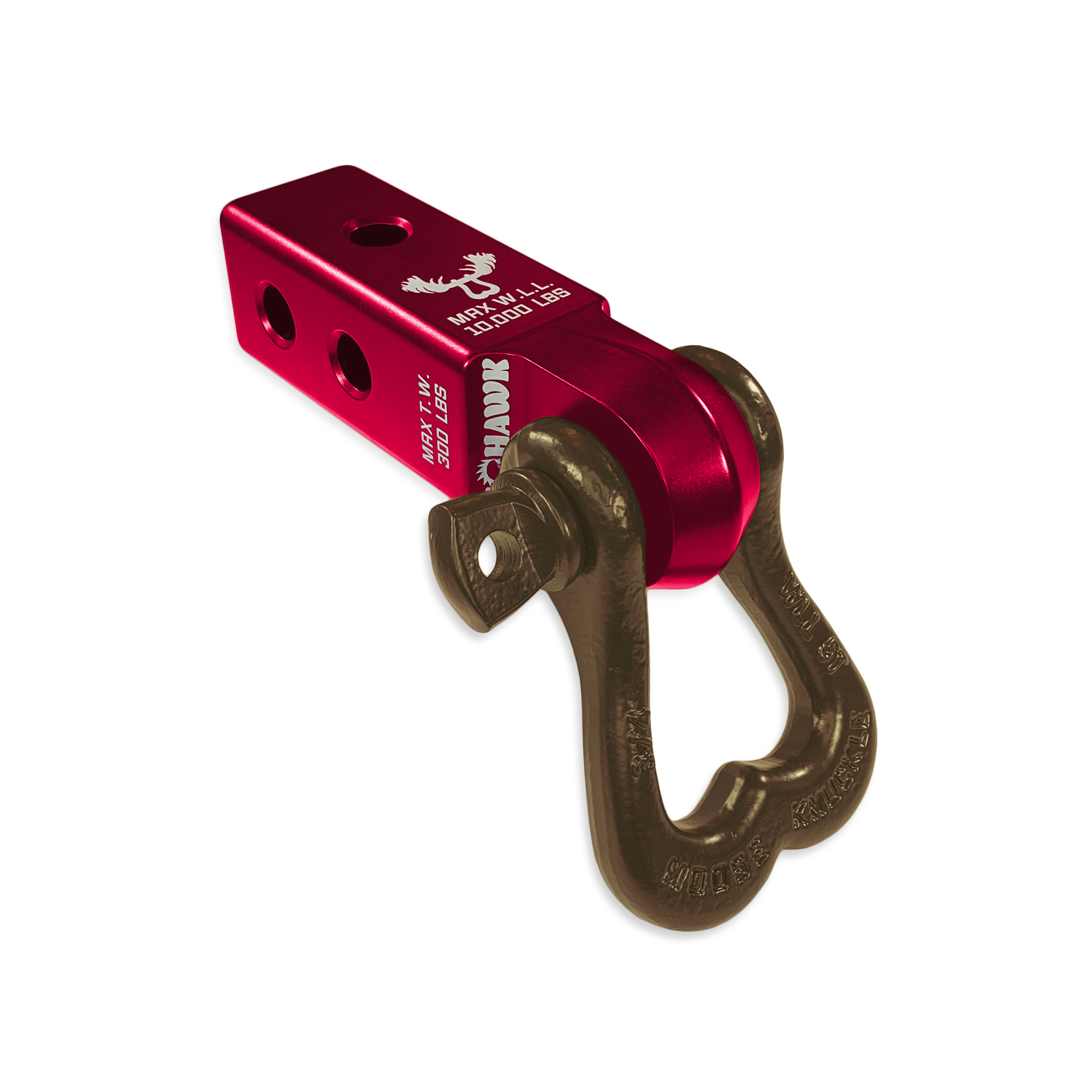 Photo of XL 3/4 Shackle and Mohawk 2.0 Receiver Combo by Forward Notion, LLC - Premium Recovery Gear for UTVs / Side by Sides