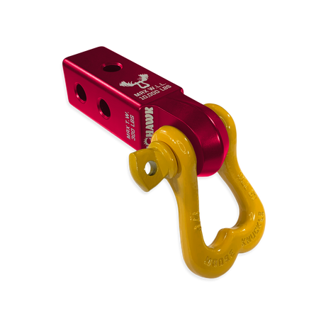 Photo of XL 3/4 Shackle and Mohawk 2.0 Receiver Combo by Forward Notion, LLC - Premium Recovery Gear for UTVs / Side by Sides