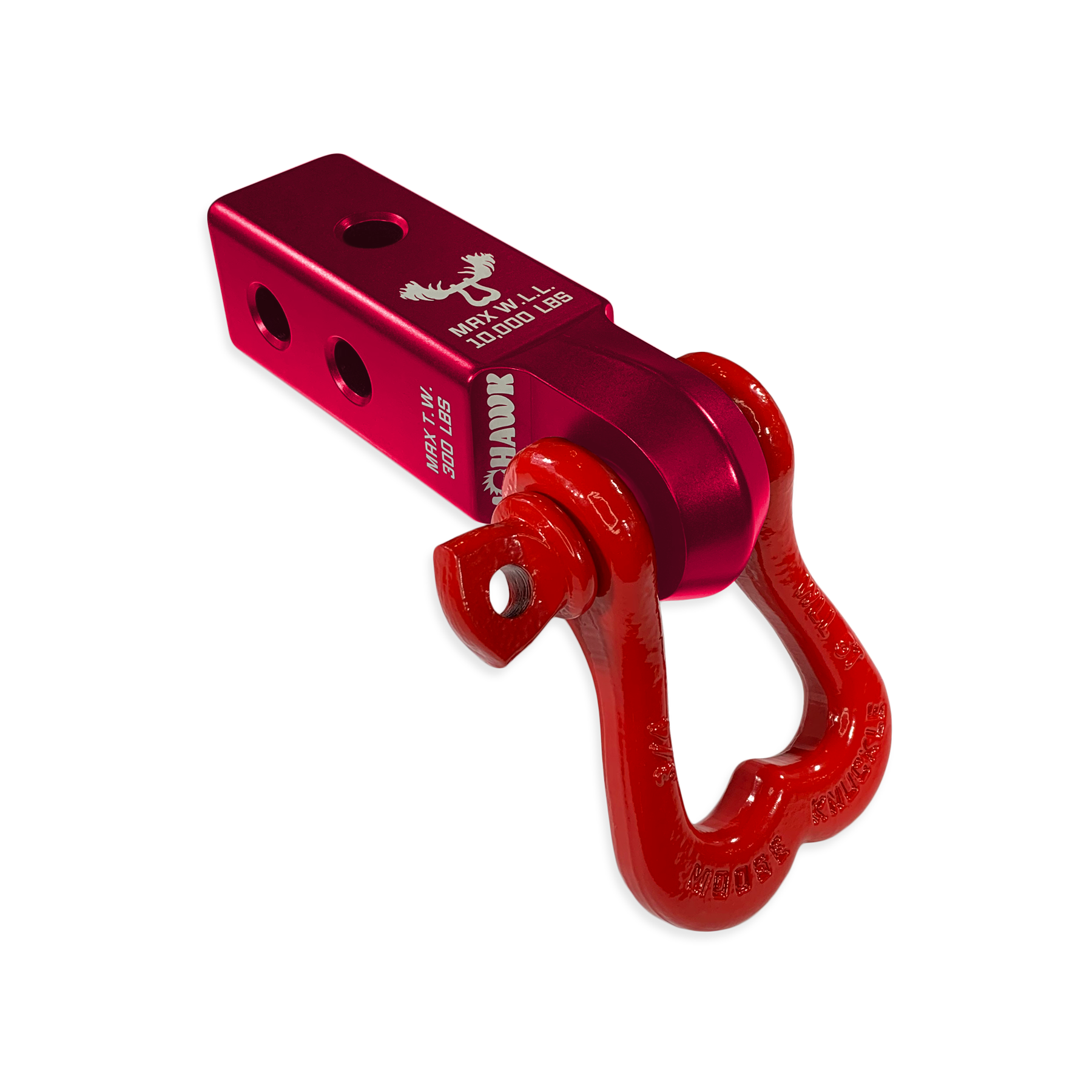 Photo of XL 3/4 Shackle and Mohawk 2.0 Receiver Combo by Forward Notion, LLC - Premium Recovery Gear for UTVs / Side by Sides