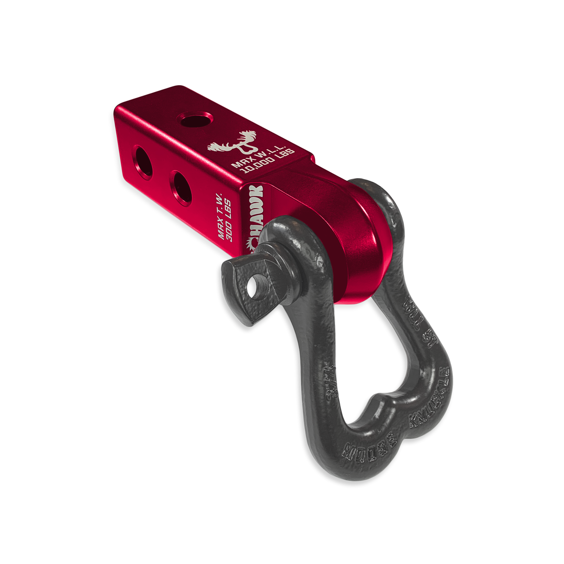 Photo of XL 3/4 Shackle and Mohawk 2.0 Receiver Combo by Forward Notion, LLC - Premium Recovery Gear for UTVs / Side by Sides