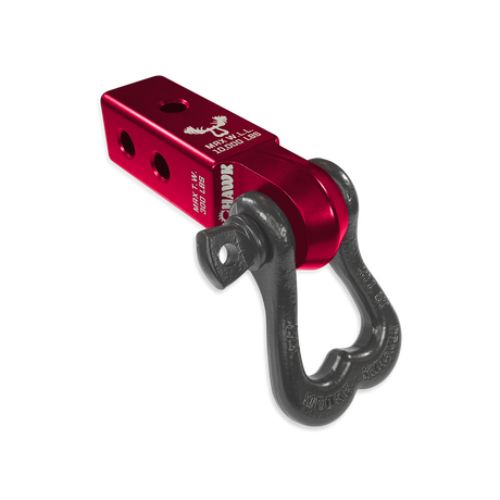 Photo of XL 3/4 Shackle and Mohawk 2.0 Receiver Combo by Forward Notion, LLC - Premium Recovery Gear for UTVs / Side by Sides