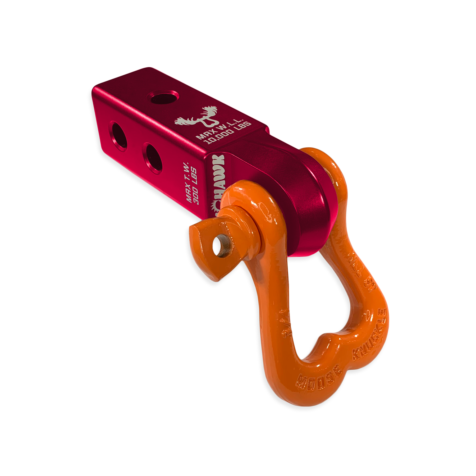Photo of XL 3/4 Shackle and Mohawk 2.0 Receiver Combo by Forward Notion, LLC - Premium Recovery Gear for UTVs / Side by Sides