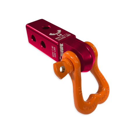 Photo of XL 3/4 Shackle and Mohawk 2.0 Receiver Combo by Forward Notion, LLC - Premium Recovery Gear for UTVs / Side by Sides