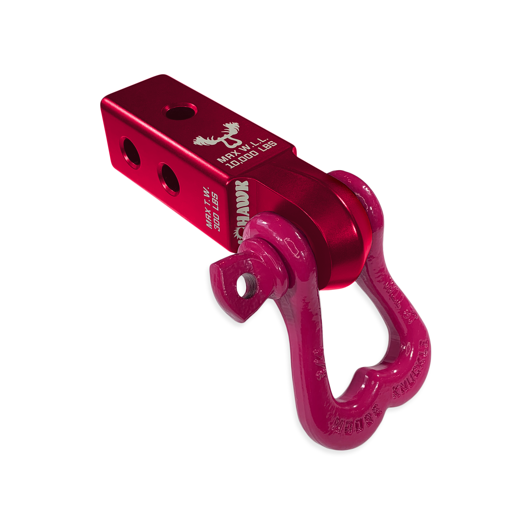 Photo of XL 3/4 Shackle and Mohawk 2.0 Receiver Combo by Forward Notion, LLC - Premium Recovery Gear for UTVs / Side by Sides