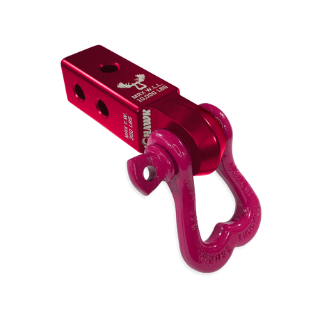 Photo of XL 3/4 Shackle and Mohawk 2.0 Receiver Combo by Forward Notion, LLC - Premium Recovery Gear for UTVs / Side by Sides