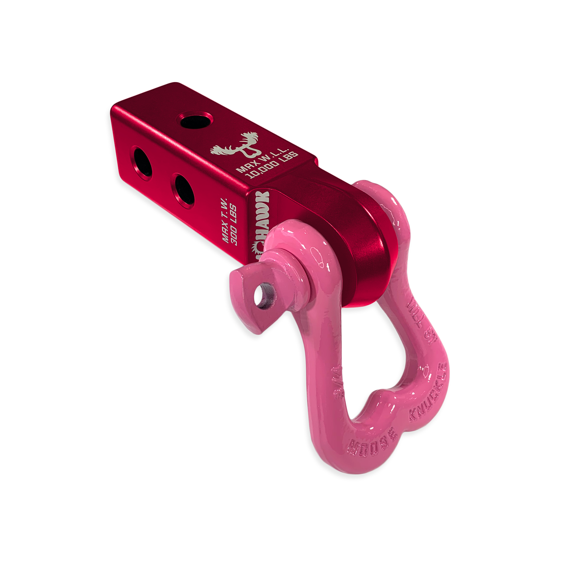 Photo of XL 3/4 Shackle and Mohawk 2.0 Receiver Combo by Forward Notion, LLC - Premium Recovery Gear for UTVs / Side by Sides