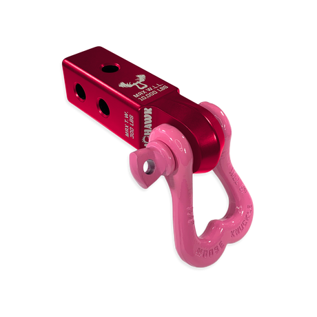 Photo of XL 3/4 Shackle and Mohawk 2.0 Receiver Combo by Forward Notion, LLC - Premium Recovery Gear for UTVs / Side by Sides