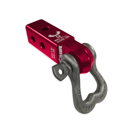 Photo of XL 3/4 Shackle and Mohawk 2.0 Receiver Combo by Forward Notion, LLC - Premium Recovery Gear for UTVs / Side by Sides