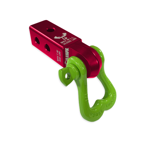 Photo of XL 3/4 Shackle and Mohawk 2.0 Receiver Combo by Forward Notion, LLC - Premium Recovery Gear for UTVs / Side by Sides
