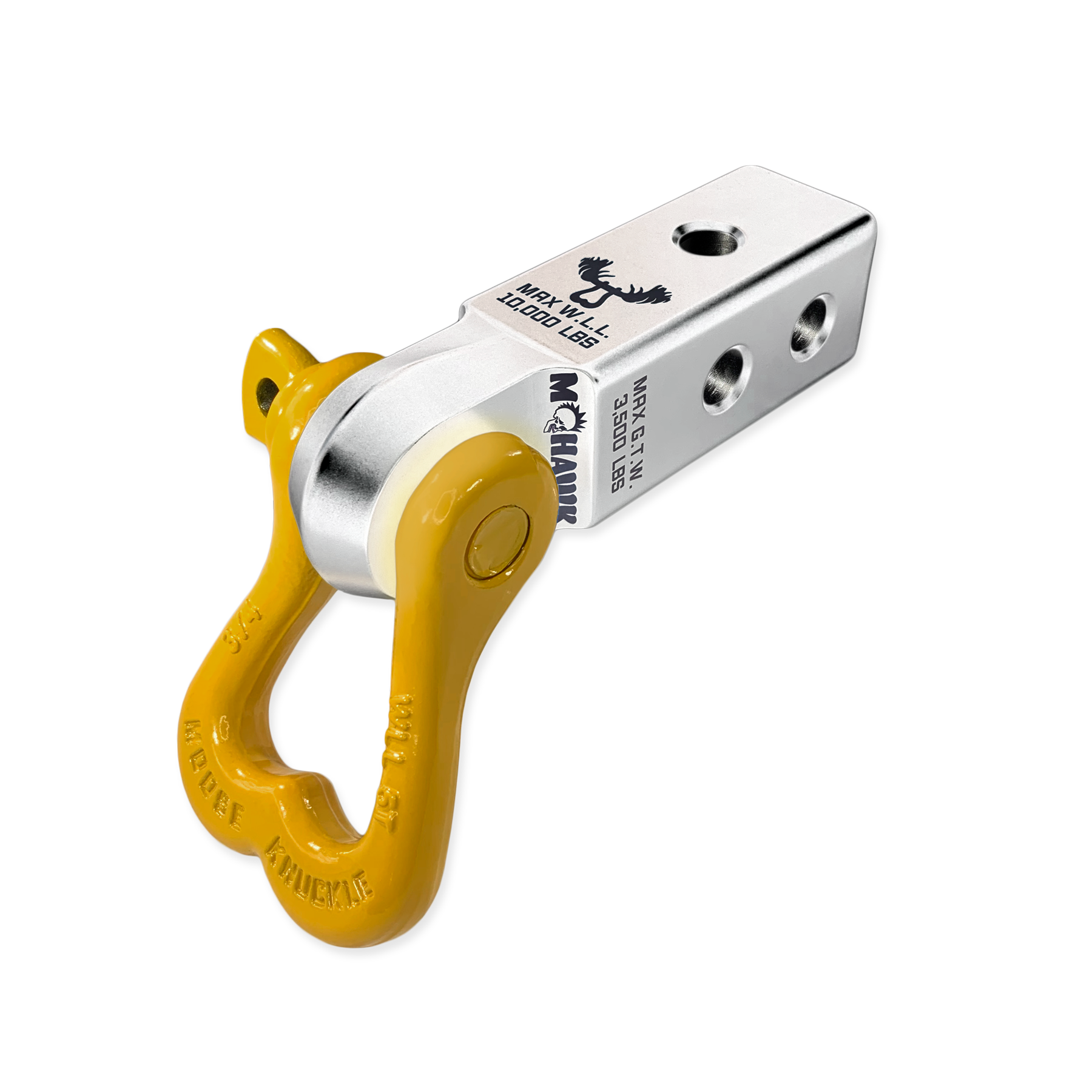 Photo of XL 3/4 Shackle and Mohawk 2.0 Receiver Combo by Forward Notion, LLC - Premium Recovery Gear for UTVs / Side by Sides