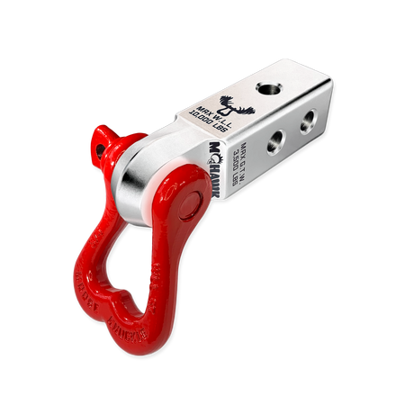 Photo of XL 3/4 Shackle and Mohawk 2.0 Receiver Combo by Forward Notion, LLC - Premium Recovery Gear for UTVs / Side by Sides