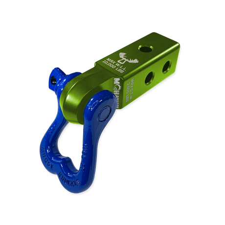 Photo of XL 3/4 Shackle and Mohawk 2.0 Receiver Combo by Forward Notion, LLC - Premium Recovery Gear for UTVs / Side by Sides