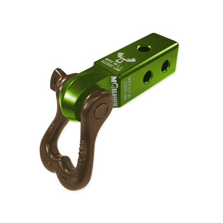 Photo of XL 3/4 Shackle and Mohawk 2.0 Receiver Combo by Forward Notion, LLC - Premium Recovery Gear for UTVs / Side by Sides