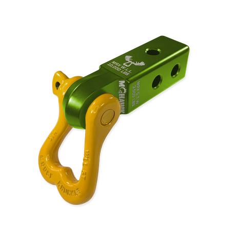 Photo of XL 3/4 Shackle and Mohawk 2.0 Receiver Combo by Forward Notion, LLC - Premium Recovery Gear for UTVs / Side by Sides