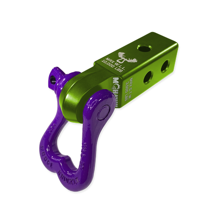 Photo of XL 3/4 Shackle and Mohawk 2.0 Receiver Combo by Forward Notion, LLC - Premium Recovery Gear for UTVs / Side by Sides