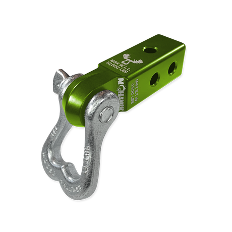 Photo of XL 3/4 Shackle and Mohawk 2.0 Receiver Combo by Forward Notion, LLC - Premium Recovery Gear for UTVs / Side by Sides