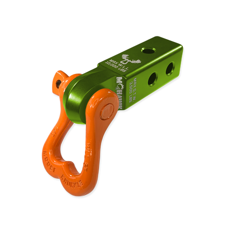 Photo of XL 3/4 Shackle and Mohawk 2.0 Receiver Combo by Forward Notion, LLC - Premium Recovery Gear for UTVs / Side by Sides