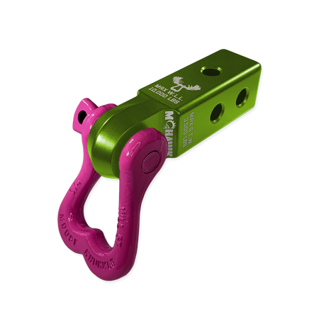 Photo of XL 3/4 Shackle and Mohawk 2.0 Receiver Combo by Forward Notion, LLC - Premium Recovery Gear for UTVs / Side by Sides