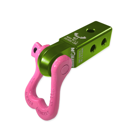 Photo of XL 3/4 Shackle and Mohawk 2.0 Receiver Combo by Forward Notion, LLC - Premium Recovery Gear for UTVs / Side by Sides
