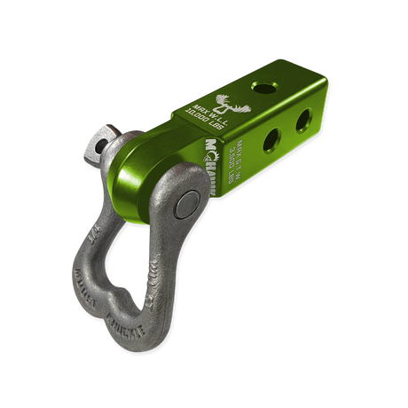 Photo of XL 3/4 Shackle and Mohawk 2.0 Receiver Combo by Forward Notion, LLC - Premium Recovery Gear for UTVs / Side by Sides