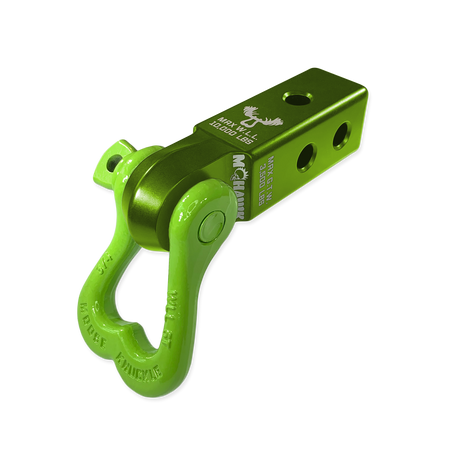 Photo of XL 3/4 Shackle and Mohawk 2.0 Receiver Combo by Forward Notion, LLC - Premium Recovery Gear for UTVs / Side by Sides