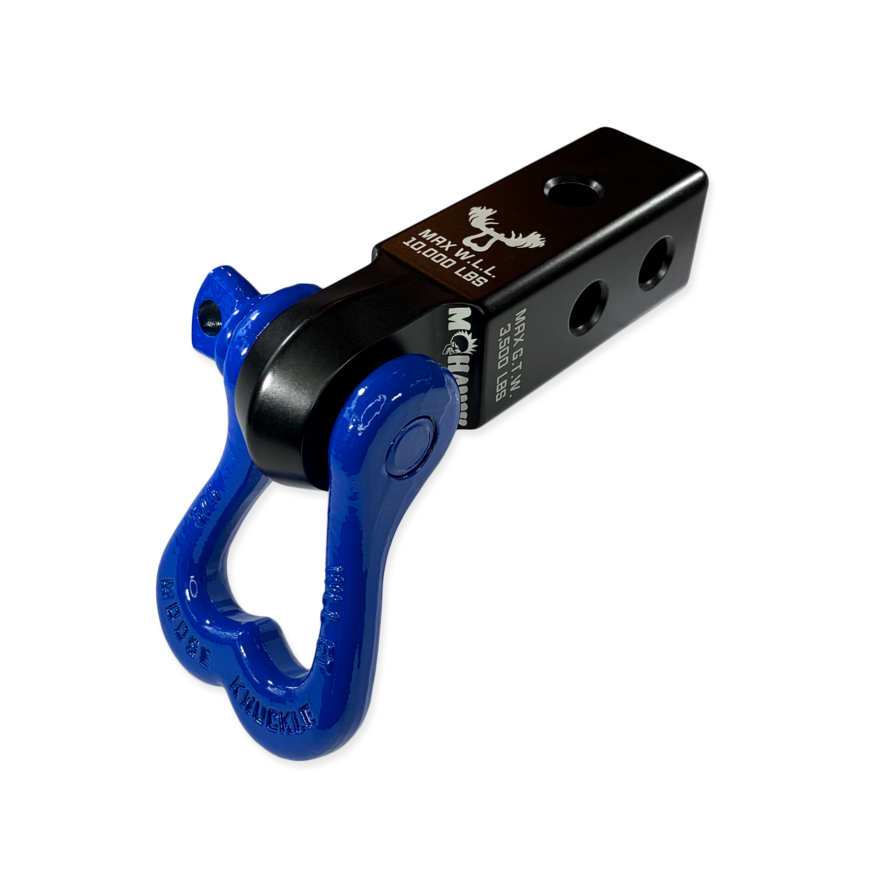 Photo of XL 3/4 Shackle and Mohawk 2.0 Receiver Combo by Forward Notion, LLC - Premium Recovery Gear for UTVs / Side by Sides