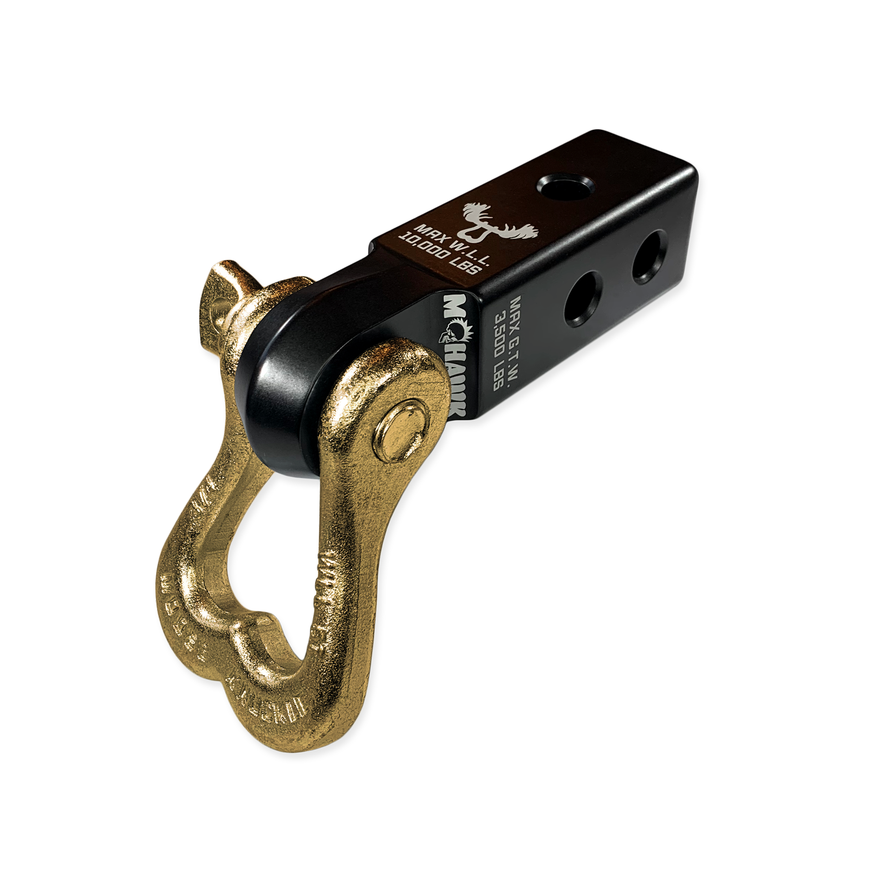 Photo of XL 3/4 Shackle and Mohawk 2.0 Receiver Combo by Forward Notion, LLC - Premium Recovery Gear for UTVs / Side by Sides