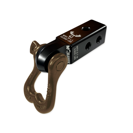 Photo of XL 3/4 Shackle and Mohawk 2.0 Receiver Combo by Forward Notion, LLC - Premium Recovery Gear for UTVs / Side by Sides