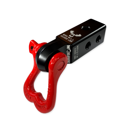 Photo of XL 3/4 Shackle and Mohawk 2.0 Receiver Combo by Forward Notion, LLC - Premium Recovery Gear for UTVs / Side by Sides
