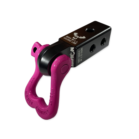 Photo of XL 3/4 Shackle and Mohawk 2.0 Receiver Combo by Forward Notion, LLC - Premium Recovery Gear for UTVs / Side by Sides
