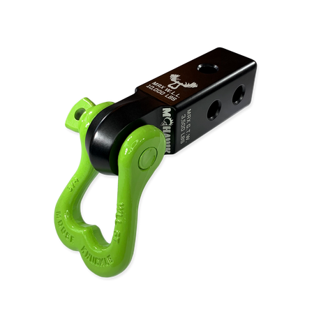 Photo of XL 3/4 Shackle and Mohawk 2.0 Receiver Combo by Forward Notion, LLC - Premium Recovery Gear for UTVs / Side by Sides
