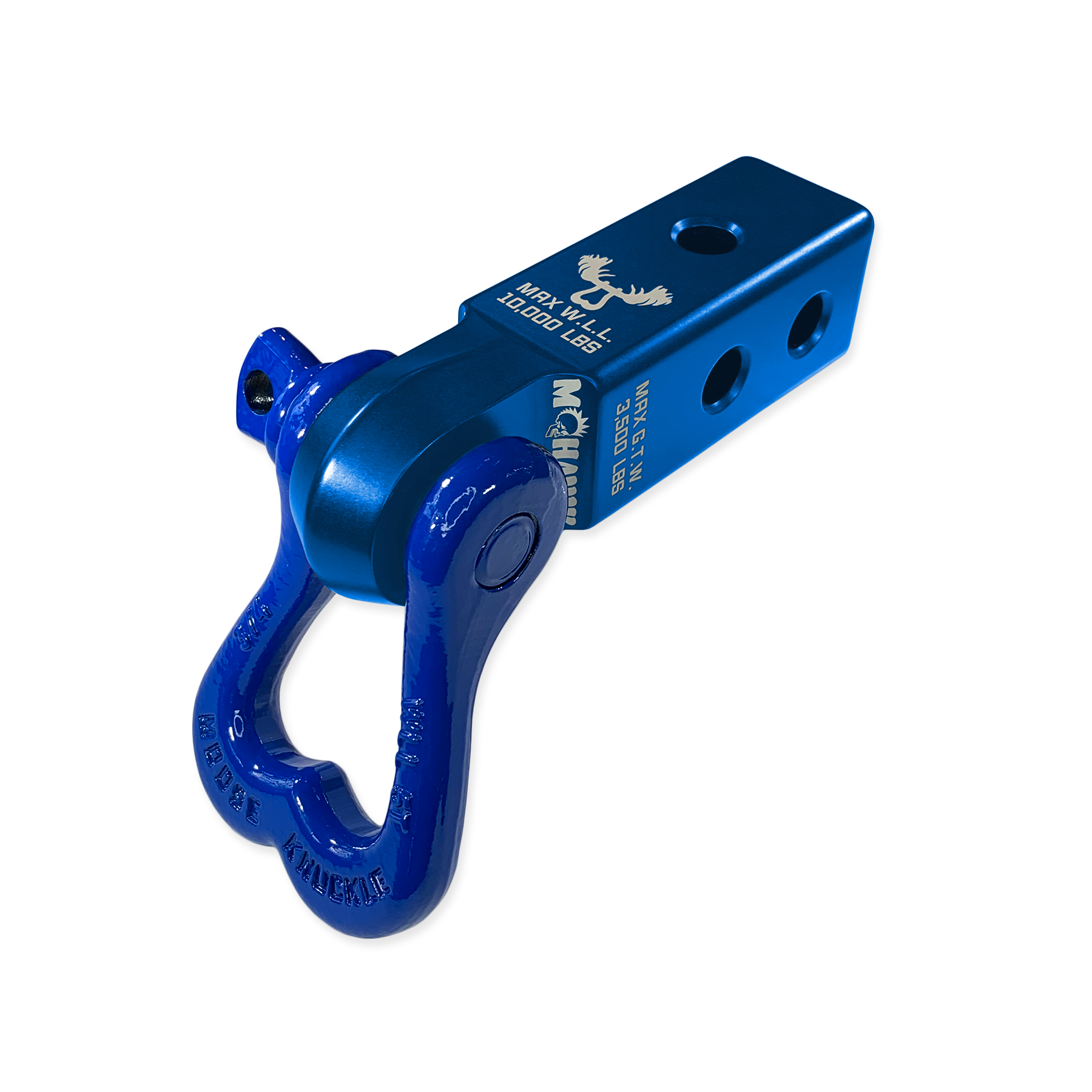 Photo of XL 3/4 Shackle and Mohawk 2.0 Receiver Combo by Forward Notion, LLC - Premium Recovery Gear for UTVs / Side by Sides