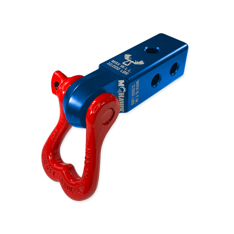 Photo of XL 3/4 Shackle and Mohawk 2.0 Receiver Combo by Forward Notion, LLC - Premium Recovery Gear for UTVs / Side by Sides