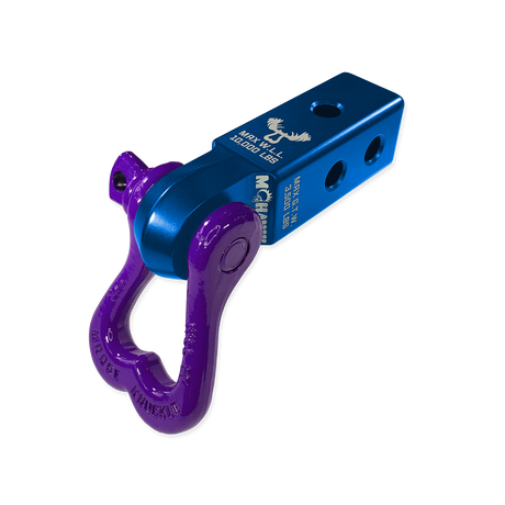Photo of XL 3/4 Shackle and Mohawk 2.0 Receiver Combo by Forward Notion, LLC - Premium Recovery Gear for UTVs / Side by Sides