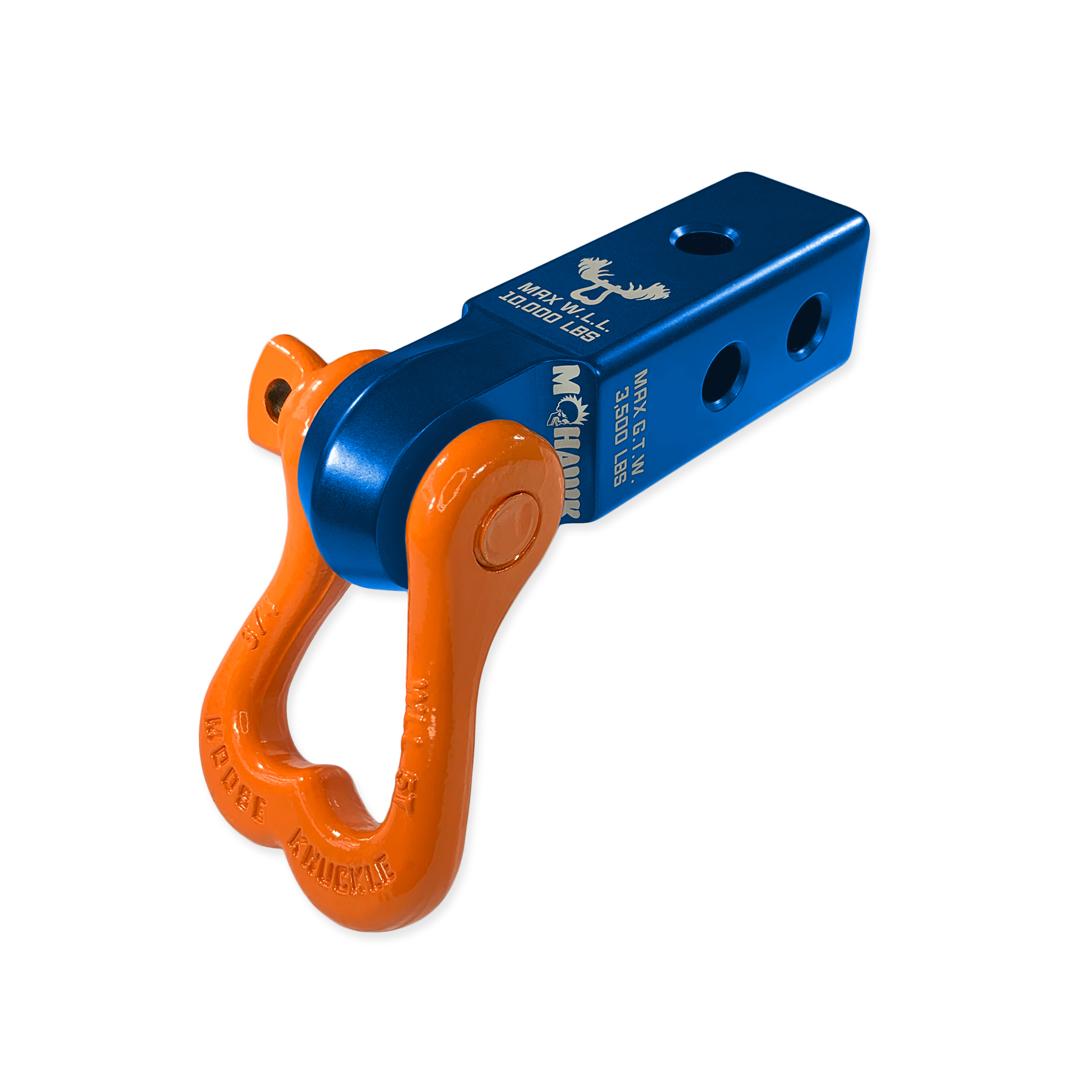 Photo of XL 3/4 Shackle and Mohawk 2.0 Receiver Combo by Forward Notion, LLC - Premium Recovery Gear for UTVs / Side by Sides