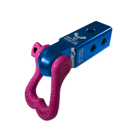 Photo of XL 3/4 Shackle and Mohawk 2.0 Receiver Combo by Forward Notion, LLC - Premium Recovery Gear for UTVs / Side by Sides
