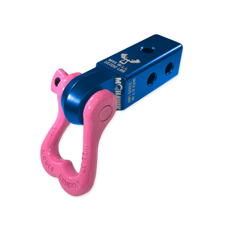 Photo of XL 3/4 Shackle and Mohawk 2.0 Receiver Combo by Forward Notion, LLC - Premium Recovery Gear for UTVs / Side by Sides