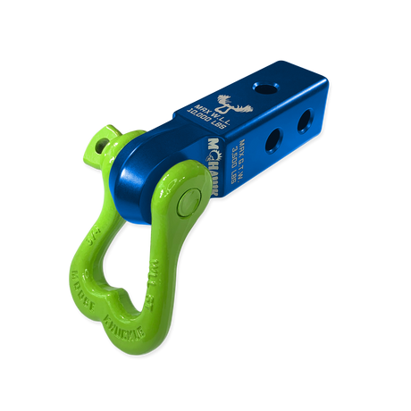Photo of XL 3/4 Shackle and Mohawk 2.0 Receiver Combo by Forward Notion, LLC - Premium Recovery Gear for UTVs / Side by Sides