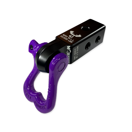 Photo of XL 3/4 Shackle and Mohawk 2.0 Receiver Combo by Forward Notion, LLC - Premium Recovery Gear for UTVs / Side by Sides