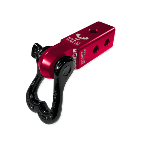 Photo of XL 3/4 Shackle and Mohawk 2.0 Receiver Combo by Forward Notion, LLC - Premium Recovery Gear for UTVs / Side by Sides