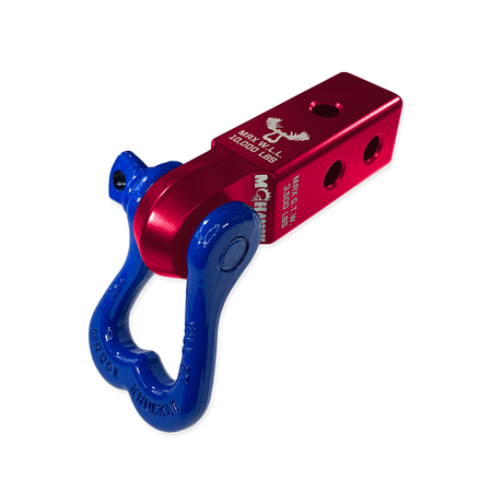 Photo of XL 3/4 Shackle and Mohawk 2.0 Receiver Combo by Forward Notion, LLC - Premium Recovery Gear for UTVs / Side by Sides