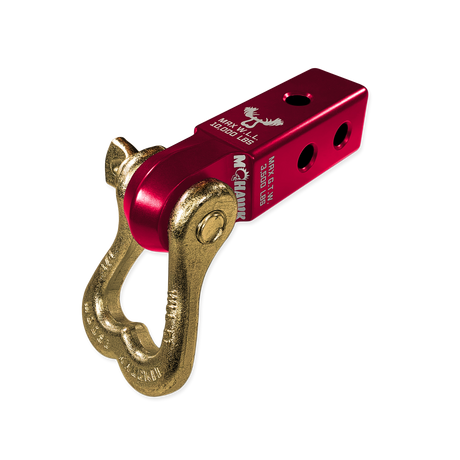 Photo of XL 3/4 Shackle and Mohawk 2.0 Receiver Combo by Forward Notion, LLC - Premium Recovery Gear for UTVs / Side by Sides