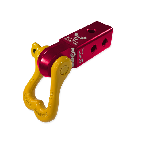 Photo of XL 3/4 Shackle and Mohawk 2.0 Receiver Combo by Forward Notion, LLC - Premium Recovery Gear for UTVs / Side by Sides