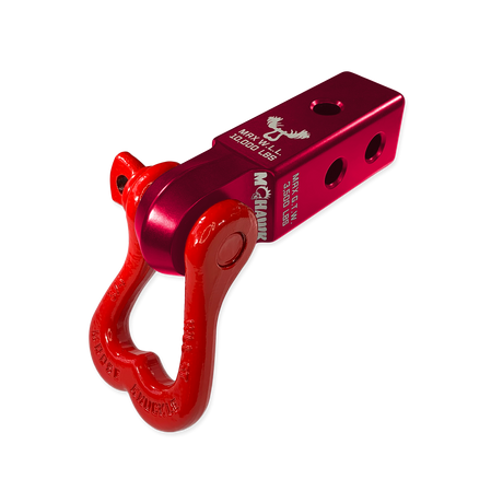 Photo of XL 3/4 Shackle and Mohawk 2.0 Receiver Combo by Forward Notion, LLC - Premium Recovery Gear for UTVs / Side by Sides