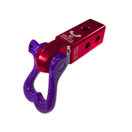 Photo of XL 3/4 Shackle and Mohawk 2.0 Receiver Combo by Forward Notion, LLC - Premium Recovery Gear for UTVs / Side by Sides